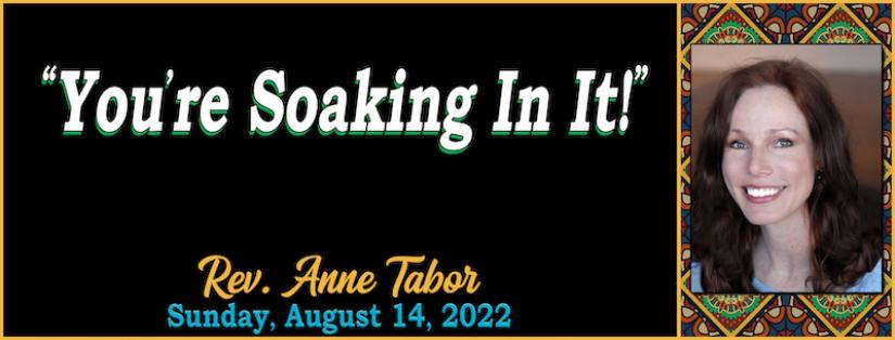 You're Soaking In It! 08-14-2022 Graphic