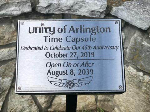 Unity of Arlington Time Capsule 2019